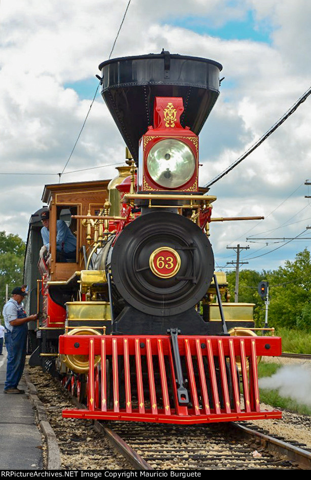 CPRR Leviathan Steam Locomotive